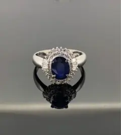 pt900サファイアリング1.01ct