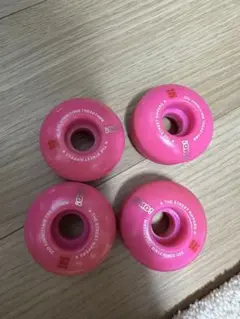 OMG! THE STREET RIPPERS スケボー　ウィール　ピンク