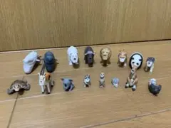 ミニチュア動物フィギュア 15体セット　シャクレプラネット