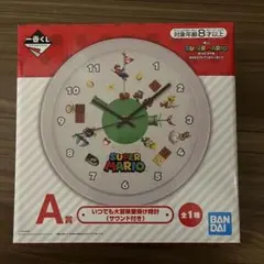 スーパーマリオ 掛時計 サウンド付き