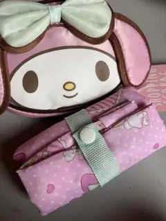 マイメロディ　エコバッグ　スケーター