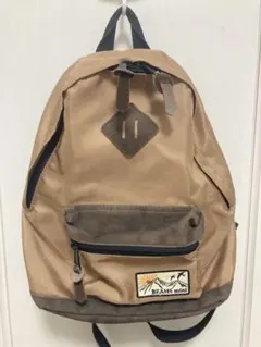 BEAMS mini ベージュリュック