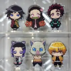鬼滅の刃　ここみえアクリルフィギュア(壱) 全6種セット