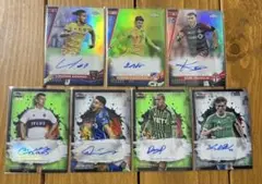 MLS【直筆サイン7枚セット】topps finest Chrome