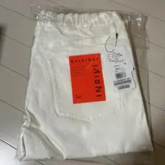 INDIVI ホワイトデニムパンツ