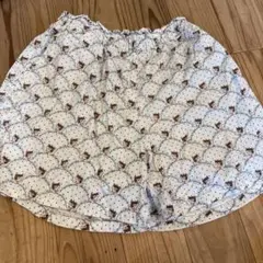 ユニクロ150 キュロット　半ズボン
