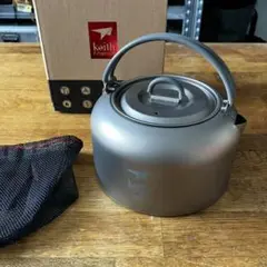 キースチタン ケトル 1.0L 新品/レア/キャンプ/ブッシュクラフト/焚き火
