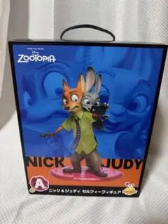 ズートピア 一番くじ HappyくじA賞 ニック＆ジュディ