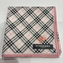 BURBERRY チェック柄 ハンカチ
