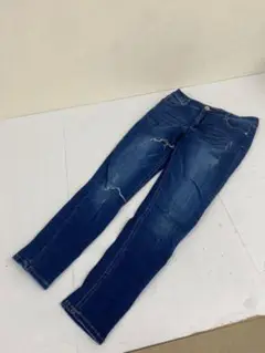 GRL グレイル★ダメージデニムパンツ　デニムスキニーパンツ★Lサイズ