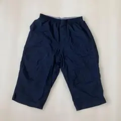 UNIQLO Ｌ　ネイビー ステテコ ゴムウエスト ボタン付き