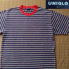 オールドユニクロ　マルチボーダーTシャツ