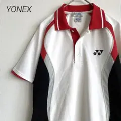 YONEX シャツ ロゴ刺繍 サイドスリット ハーフボタン テニス バドミントン