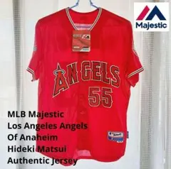 MLBロサンゼルスエンゼルス★松井秀喜#55★オーセンティックユニフォーム★48