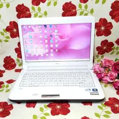 最新Win10/搭載/小型/白色NEC/ラビー/Wi-Fi/画像編集/オフィス