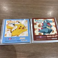 31アイスクリーム ポケモン ピカチュウ ワニノコ ステッカー