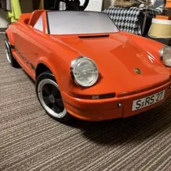 新品　1980年代　昭和レトロ　ポルシェ911ターボ　ペダルカー　トシマ製 新品 1980年代 昭和レトロ ポルシェ911ターボ ペダルカー トシマ製