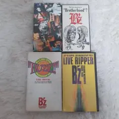 B’z LIVEビデオ VHS 4本セット