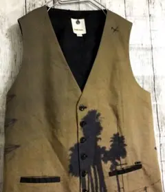 希少【DIESEL】ポケット ベルト付き ジレベスト 大きめサイズ XL