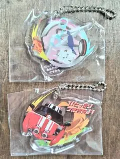 仮面ライダードライブ　オーバーレイアクリルチャーム　泊進ノ介　詩島霧子