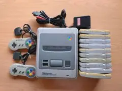スーパーファミコン 本体 ゲームカートリッジ8本付き