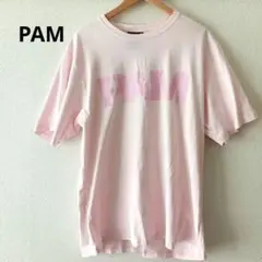 【P.A.M】半袖ロゴTシャツ ピンク メンズ XL