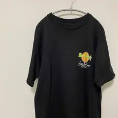 ＊ハードロックカフェ　Tシャツ　古着　ギター　両面　ブラック　M コットン