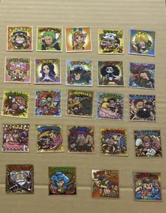 ワンピースマン　20周年シール　コンプリートセット　ONE PIECE