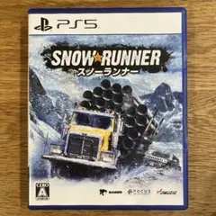PS5 スノーランナー　snow runner