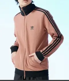 adidasワッフル ベッケンバウアー トラックジャケット 在原みゆき XL adidasワッフル ベッケンバウアー トラックジャケット 在原みゆき XL