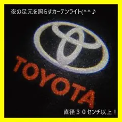 お得 トヨタ カーテシライト カーテシランプ LED 2個セット 白赤長丸
