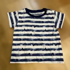 UNIQLO ストライプ柄 Tシャツ 80
