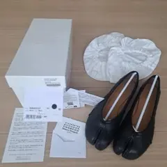 Maison Margiela タビ　ニューバレリーナ 黒36.5　裏張り　美品