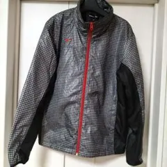 Mizuno チェック柄ジャケット Mサイズ グレー/ブラック