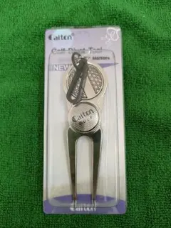 【新品】ケイトンCailton2つのマーカーと止めフック付き グリーンフォーク