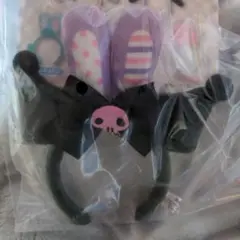 キャラクターカチューシャ スカルリボン〜クロミちゃん