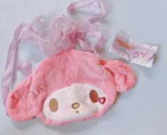 ガチャ　サンリオキャラクターズぬいぐるみポシェット　マイメロディ　新品