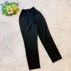 ユニクロ　パンツ　L ウエストゴム　ブラック