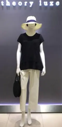theory luxe トップス　ブラック