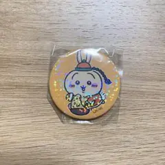 新品未使用 ちいかわ飯店 うさぎ ホログラム缶バッジ ガチャガチャ カプセルトイ