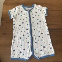 PETIT BATEAU 星柄ロンパース 18m