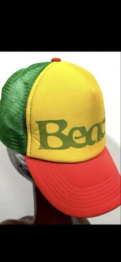 BEACHSOUND ビーチサウンド ラスタカラー メッシュ キャップ 帽子