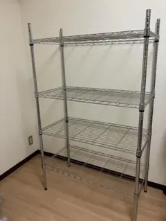 4段メタルラック 幅90cm 奥行45cm