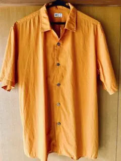 Uniqlo U 半袖シャツ L オレンジ