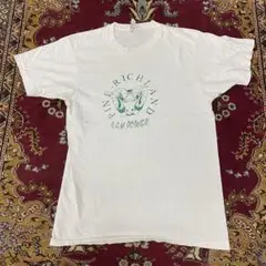 90s シングルステッチ ひつじ アニマル メッセージ T