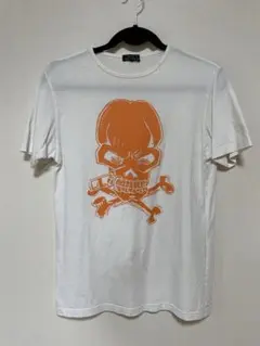 メンズメルローズ　Tシャツ　Ｍ　3 白　ドクロ