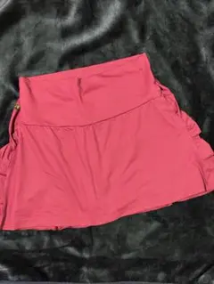 テニス用フリルスカート マゼンタ