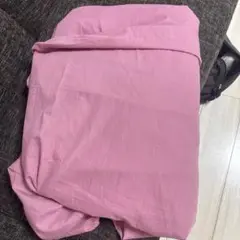 ピンク セミダブルベッドシーツ　無地