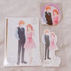 りぼんフェスタ こどものおもちゃ 小花美穂 ポストカード ステッカー しおり①