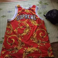 Supreme Nike バスケットボールジャージ 94 サイズ40 Nike Supreme Basketball Jersey M Black Gold Tee Shirt Jacket